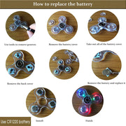 Luminous light Fidget Spinner
