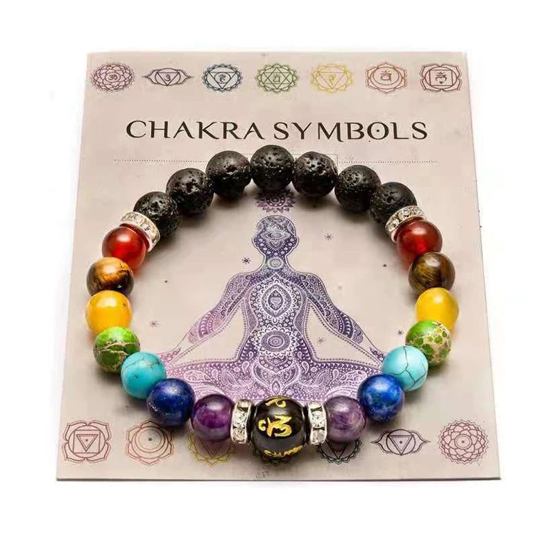 Natural 7 Chakra Bracelet