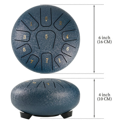 6" Steel Tongue Drum
