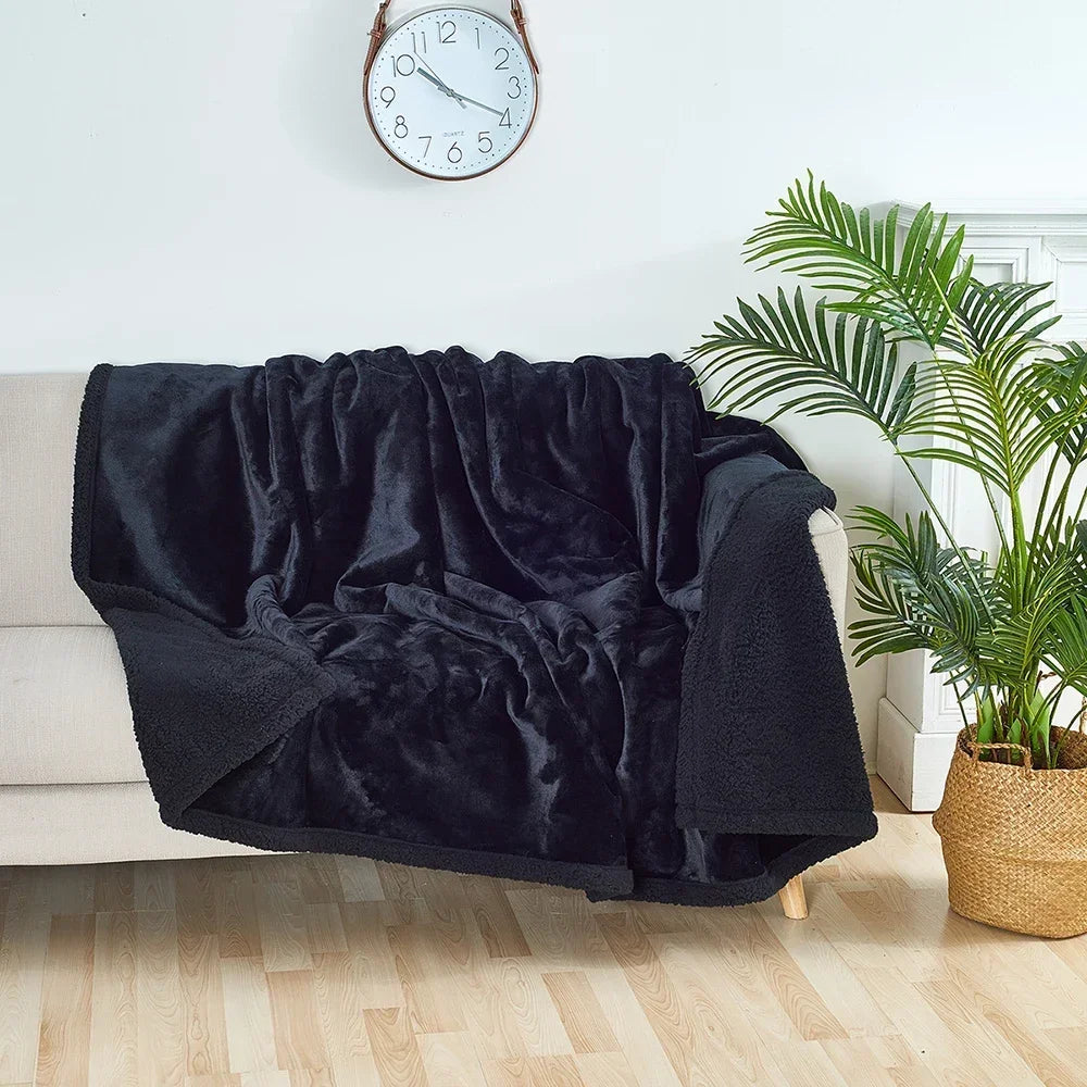 Winter Warm Thickened King Size Blanket