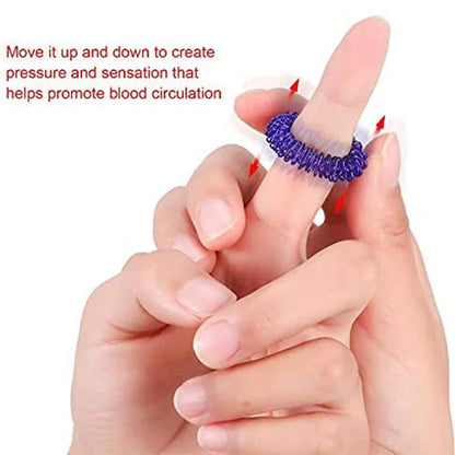 10pcs Finger Stress Reducer Rings