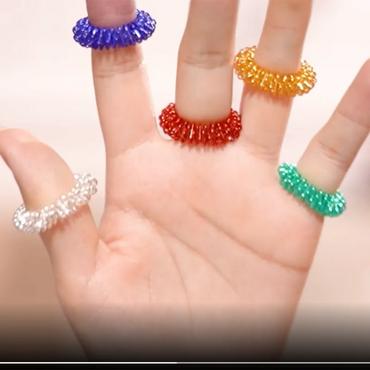 10pcs Finger Stress Reducer Rings