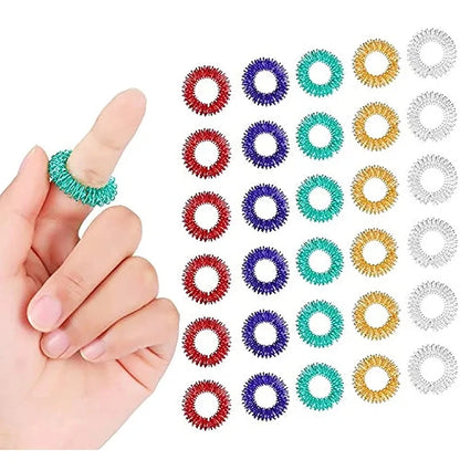 10pcs Finger Stress Reducer Rings