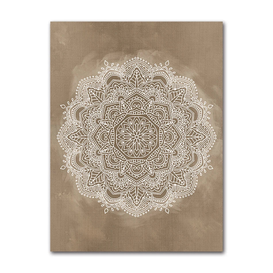 Mandala Boho Wall Art