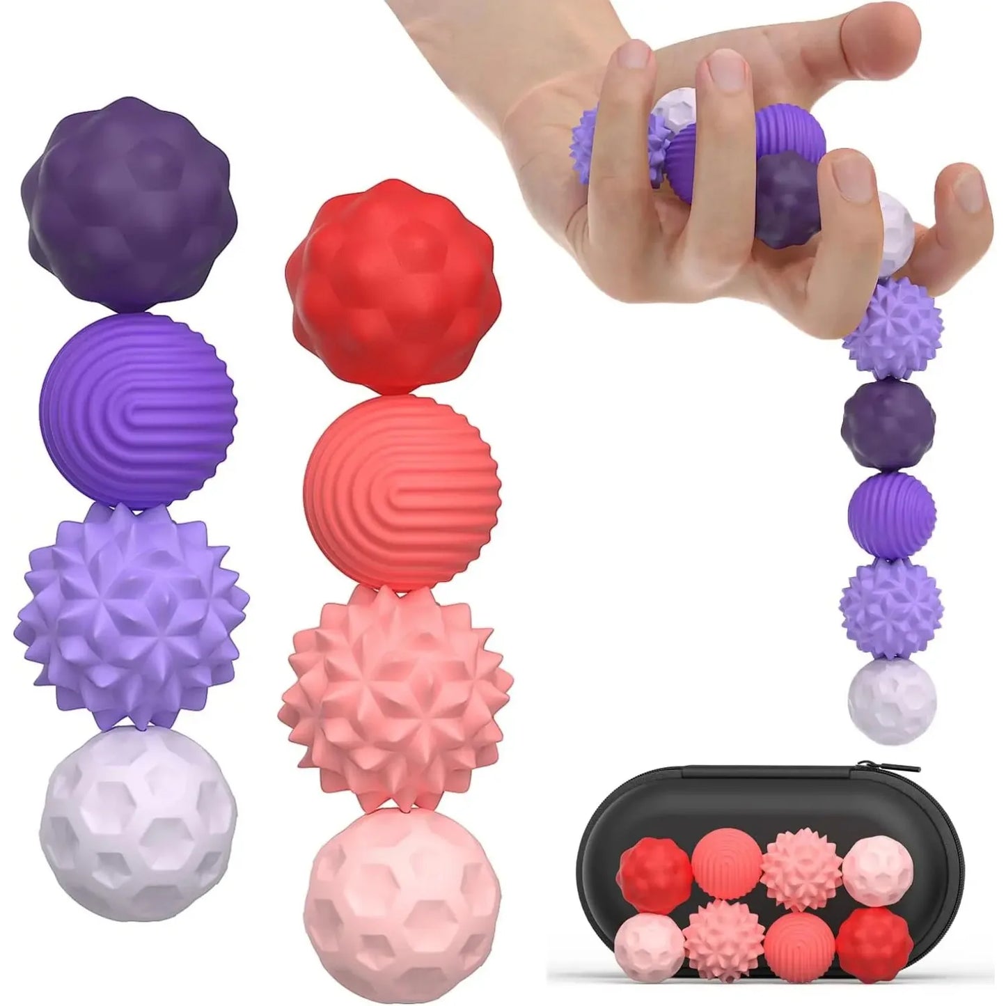 Silicone Magnetic Sensory Balls