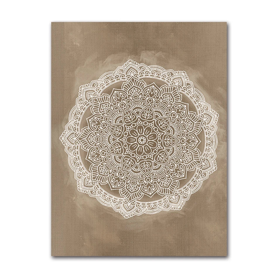 Mandala Boho Wall Art
