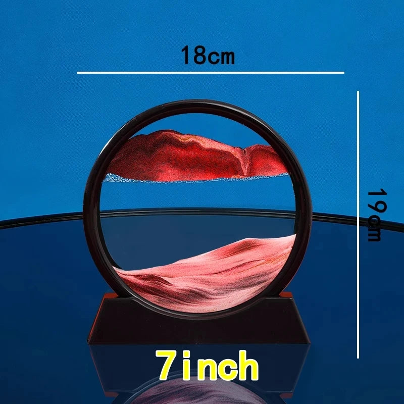 3D Moving Sand Art