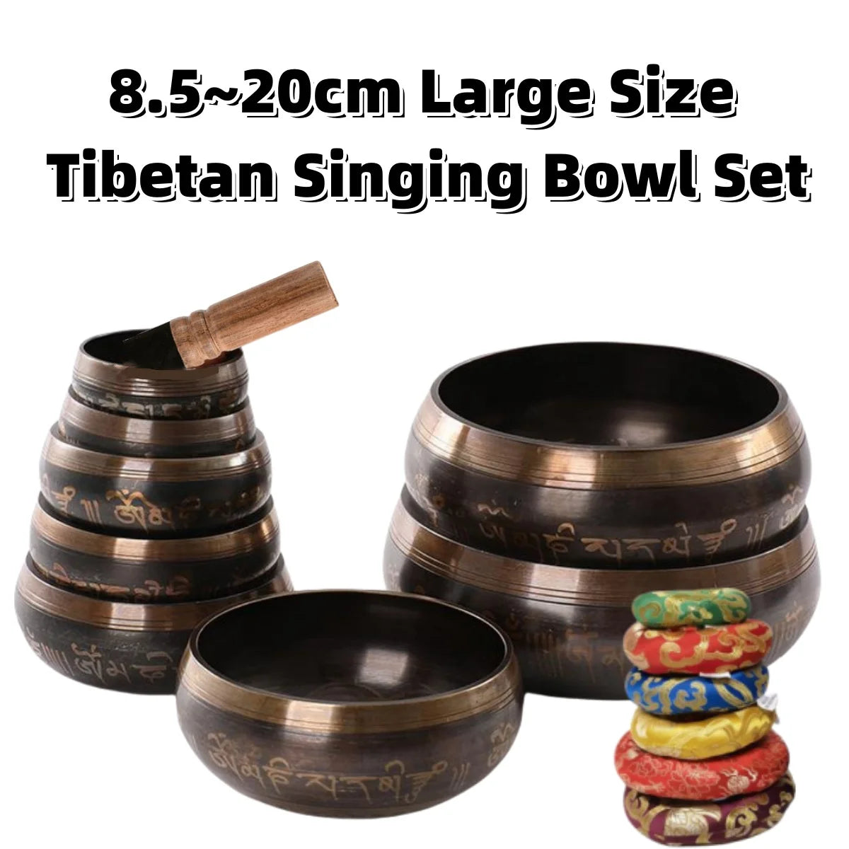 Tibetan Singing Bowl Set