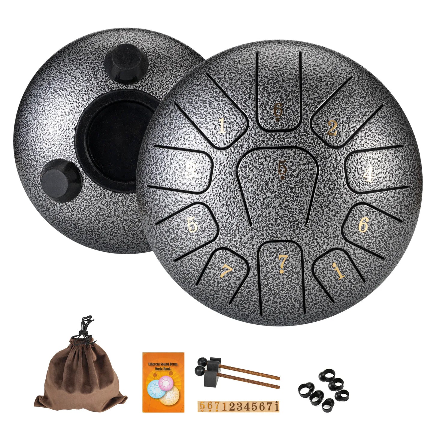 6" Steel Tongue Drum