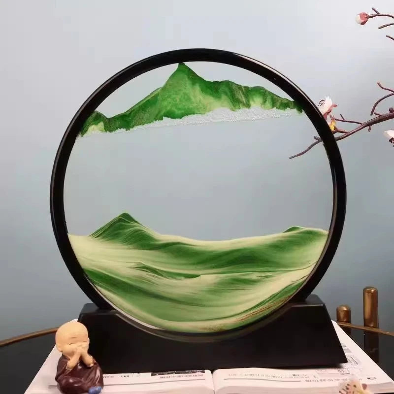 3D Moving Sand Art