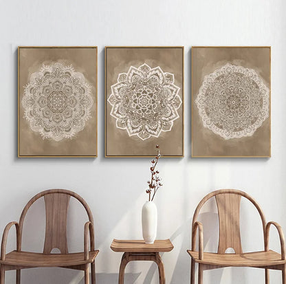 Mandala Boho Wall Art