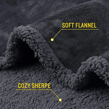 Winter Warm Thickened King Size Blanket